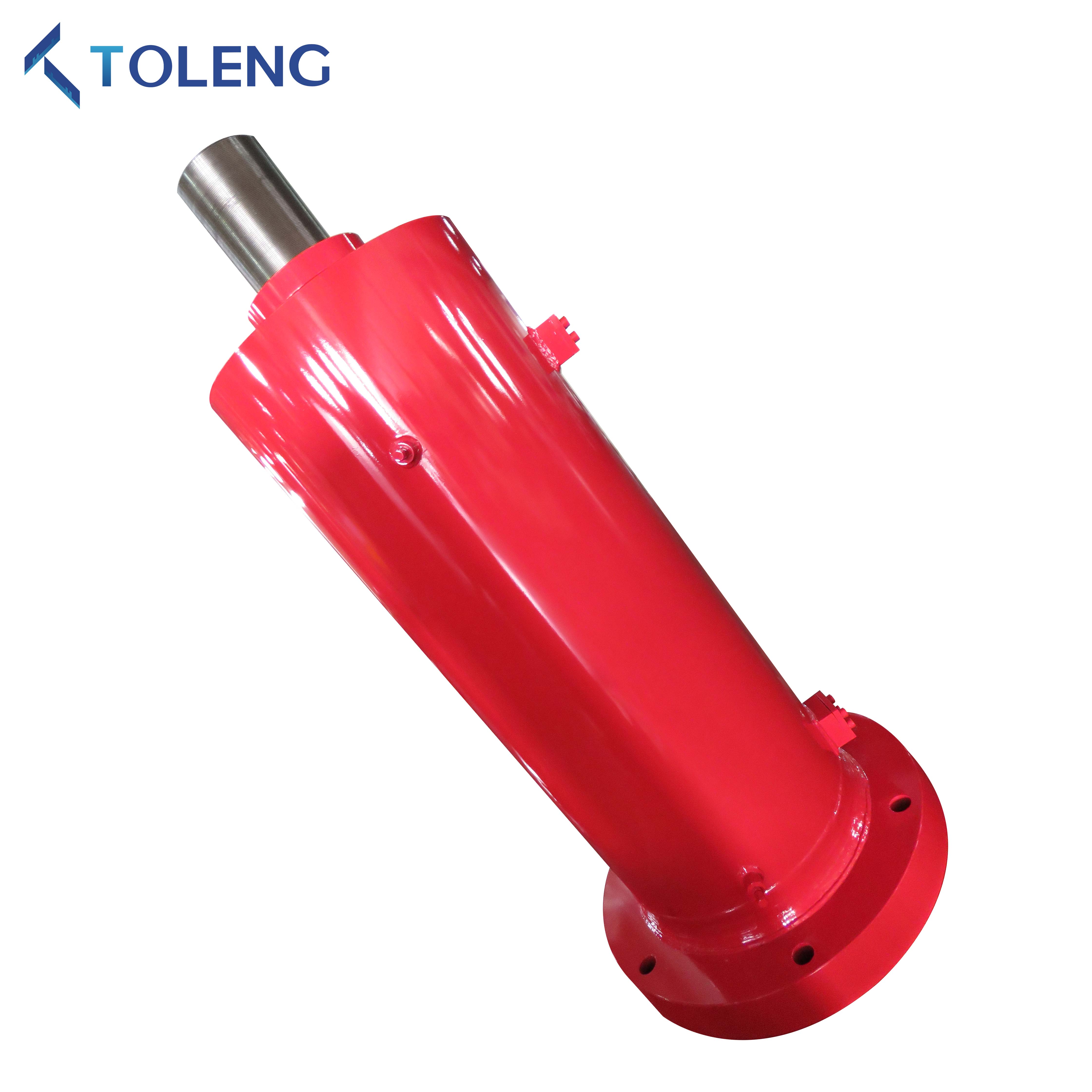 TOLENG ofrece cilindros hidráulicos a gran escala para proyectos de conservación de agua con precisión y compromiso